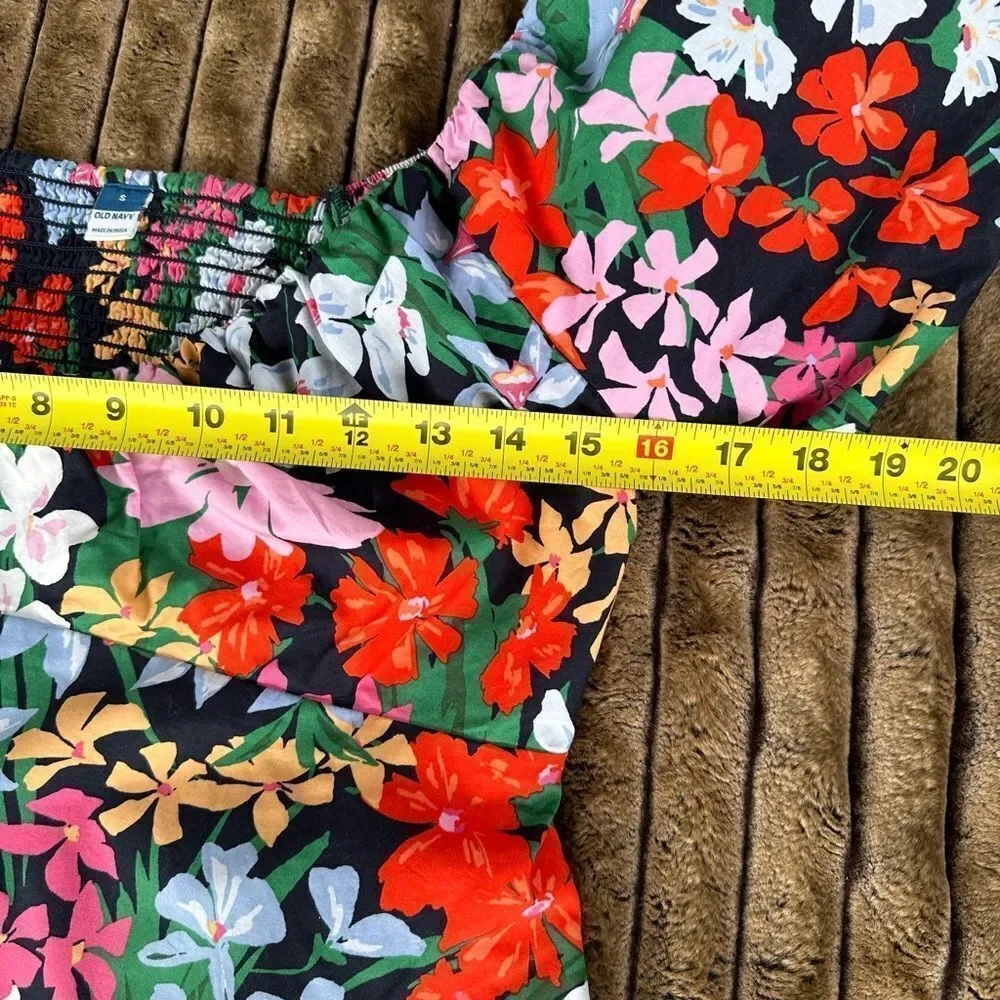 🎉5 for $45🎉Old Navy floral top blouse shirt women’s size S